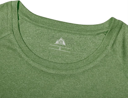 Women'S Short Sleeve Running Shirts UPF 50+ Sun Protection SPF Quick Dry Athletic Workout T-Shirts